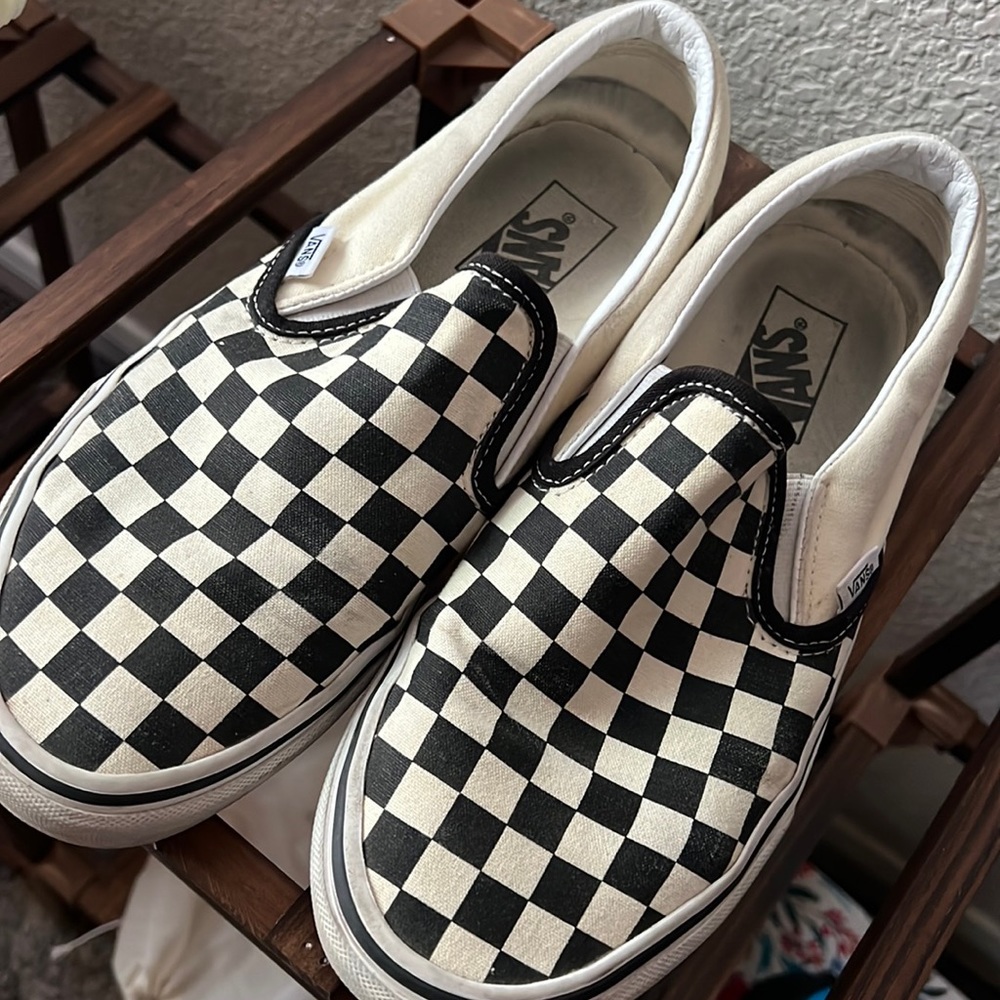 Checkered Vans
